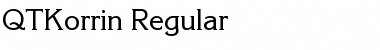 QTKorrin Regular Font