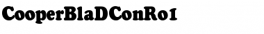 Download CooperBlaDConRo1 Font