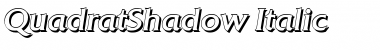 QuadratShadow Italic