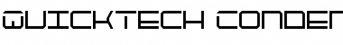 QuickTech Condensed Font