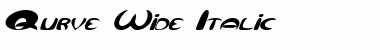 Qurve Wide Font
