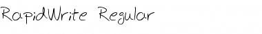 Download RapidWrite Font