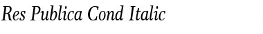 Res Publica Cond Font