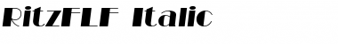 RitzFLF Medium Italic