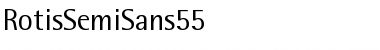 RotisSemiSans55 Roman Font