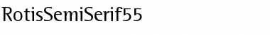 RotisSemiSerif55 Roman Font