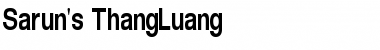 Download Sarun's ThangLuang Font