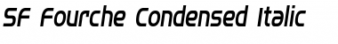 SF Fourche Condensed Font