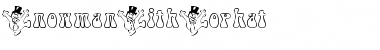 SnowmanWithTophat Regular Font