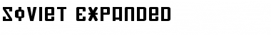 Download Soviet Expanded Font