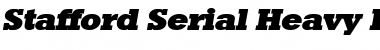 Download Stafford-Serial-Heavy Font
