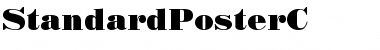 Download StandardPosterC Font