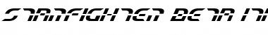 Download Starfighter Beta Italic Font