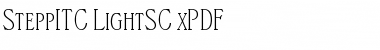 SteppITC-LightSC xPDF Regular Font