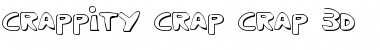 Crappity-Crap-Crap 3D Font