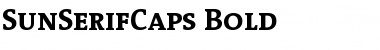 Sun Serif Caps- Font