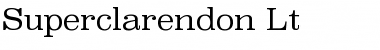 Superclarendon Light Font