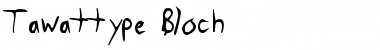 Download Tawattype Bloch Font