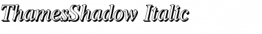 ThamesShadow Font