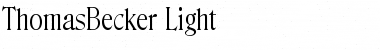 ThomasBecker-Light Regular