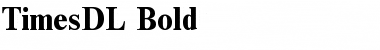 TimesDL Font