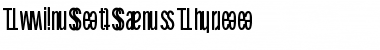 Download TwinSetSansThree Font