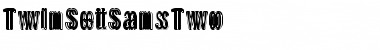 Download TwinSetSansTwo Font
