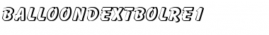 Download BalloonDExtBolRe1 Font