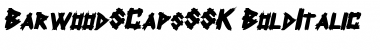 BarwoodSCapsSSK Font