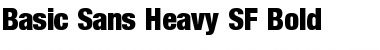 Download Basic Sans Heavy SF Font
