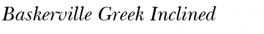 BaskervilleGreek Upright Font