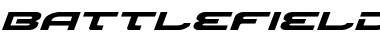 Battlefield Expanded Italic Expanded Italic Font