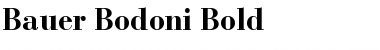 BauerBodoni LT Font