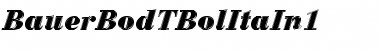 Download BauerBodTBolItaIn1 Font