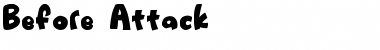 Download Before_Attack Font