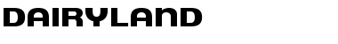 Dairyland Font