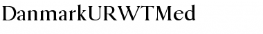 DanmarkURWTMed Regular Font