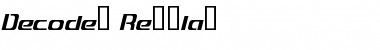 Download Decoder Font