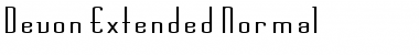 Devon-Extended Font