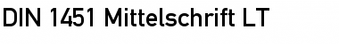Download DINMittelschrift LT Font