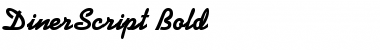 DinerScript Bold Font
