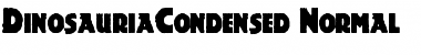 DinosauriaCondensed Font