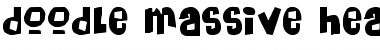 Download Doodle Massive Headache Font