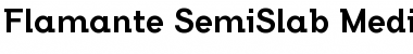 Flamante SemiSlab Font