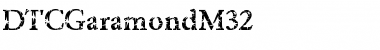 DTCGaramondM32 Regular Font