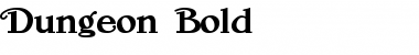 Dungeon Font