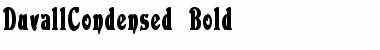 DuvallCondensed Bold