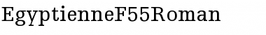 EgyptienneF55Roman Font