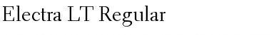 Download Electra LT Regular Font