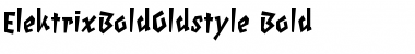 ElektrixBoldOldstyle Bold Font